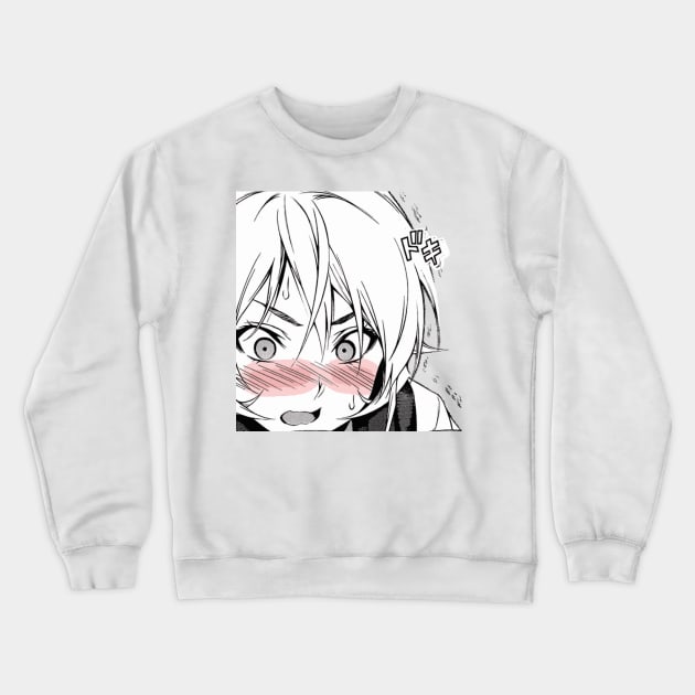 LEWD BLUSH Crewneck Sweatshirt by MemeShark